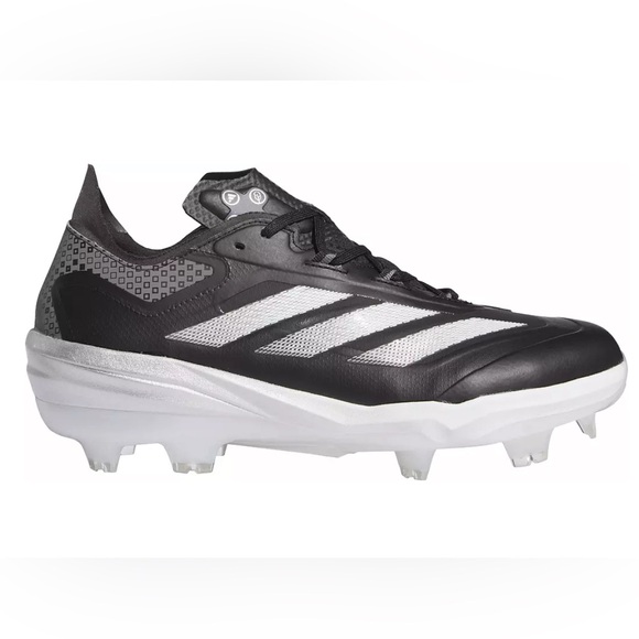 Adidas‎ Adizero Impact TPU Black White Baseball Cleats JI1467 Men's Sz 14 NWT